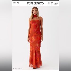 Peppermayo Under The Pagoda Maxi Dress
